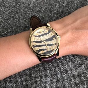 Beautiful Michal Kors watch with unique face